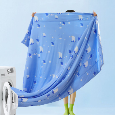 [CHĂN HÈ MÁT LẠNH] Mền lạnh I Cool Advance NIN House NM8027 | Chăn mền Ice silk cao cấp