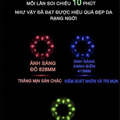 Máy chăm sóc da ánh sáng photon siêu âm 5 trong 1