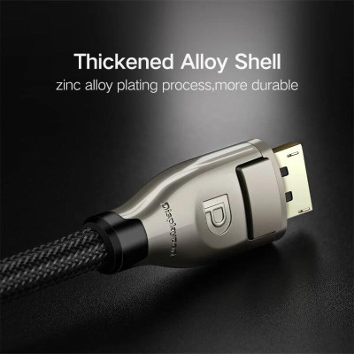 Ugreen UG30118DP107TK 1M Màu Đen Cáp 2 Đầu Displayport V1.2 cao cấp hỗ trợ 4K*2K 60GHz - HÀNG CHÍNH HÃNG