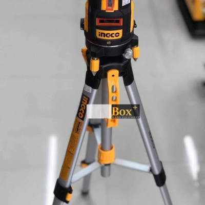 MÁY ĐO MỨC CÂN BẰNG TIA LASER XANH 30M(1 TIA NGANG, 4 TIA DỌC) INGCO HLL305205 - HÀNG CHÍNH HÃNG