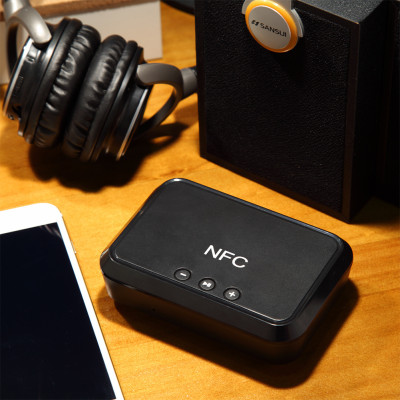 Hàng Chính Hãng - Thiết Bị Nhận Bluetooth B10 Bluetooth 4.1 Phạm Vi Kết Nối 10m Hỗ Trợ NFC Chip Giải Mã Cao Cấp Kết Nối Linh Hoạt 3.5mm AV Giảm Thiểu Tiếng Ồn Nhựa ABS - Kết Nối Dễ Dàng, Tiết Kiệm Điện Năng, Âm Thanh Sống Động - ROGTZ