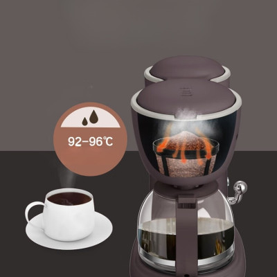 Máy Pha Cà Phê BEAR KFJ-A06Q1 Kiêm Pha Trà Công Suất 550 W - Hàng Nhập Khẩu