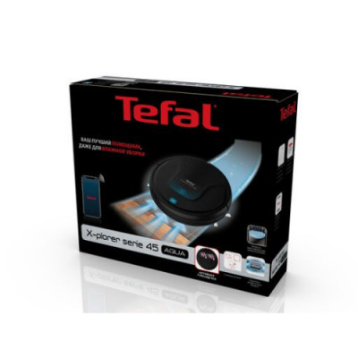 Robot hút bụi lau nhà Tefal RG8275WH - Đen - Hàng chính hãng