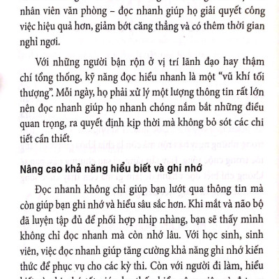 Sách - Speedreading - Bí Kíp Đọc Hiểu Tốc Độ Cao