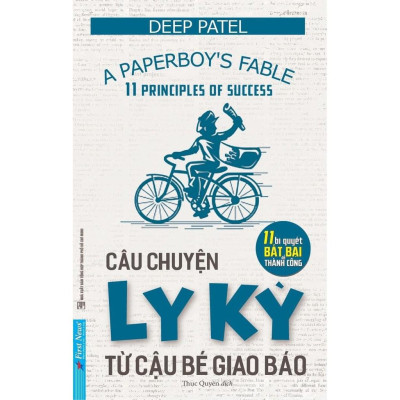Sách - Combo Câu chuyện ly kỳ từ cậu bé giao báo + Vượt ngục tư duy - FirstNews