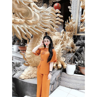 ĐỒ LAM ĐI CHÙA CAO CẤP CÚC ĐAN THỦ CÔNG SJ18 SIÊU ĐÁNG YÊU