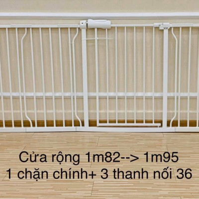 Thanh Nối 36cm Chắn Cửa Chặn Cầu Thang Umoo An Toàn Cho Bé