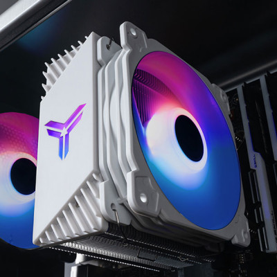 Tản nhiệt khí CPU RGB Jonsbo CR 1000 màu trắng - Hàng Chính hãng