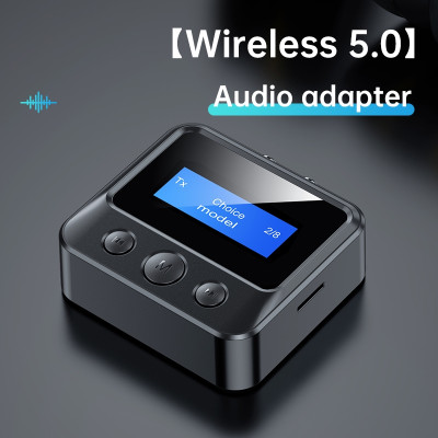 Hàng Chính Hãng - Bộ Thu Phát Nhạc C39S - Bluetooth 5.0 Phạm Vi 10m Chip Giải Mã Âm Thanh Màn LCD Kết Nối Đa Dạng 3.5mm AUX RCA Pin Lithium 300mAh 8 Tiếng Sử Dụng Nhỏ Gọn Dễ Sử Dụng Điện Thoại Table Máy Tính Bảng Loa Máy Tính- ROGTZ