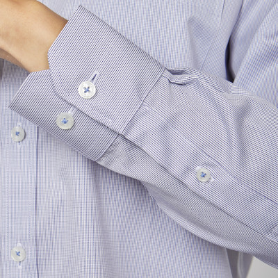 Áo sơ mi tay dài-V18-014565-BL2