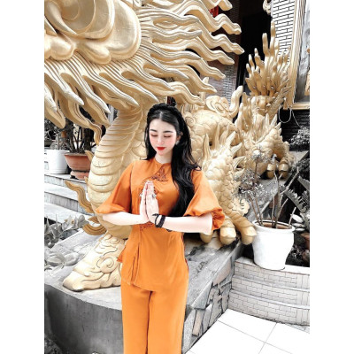 ĐỒ LAM ĐI CHÙA CAO CẤP CÚC ĐAN THỦ CÔNG SJ18 SIÊU ĐÁNG YÊU