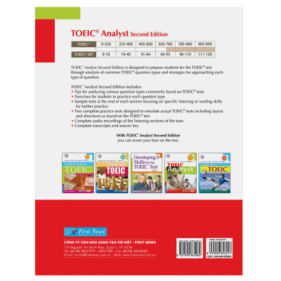 Toeic Analyst Second Edition (Tái Bản 2019)