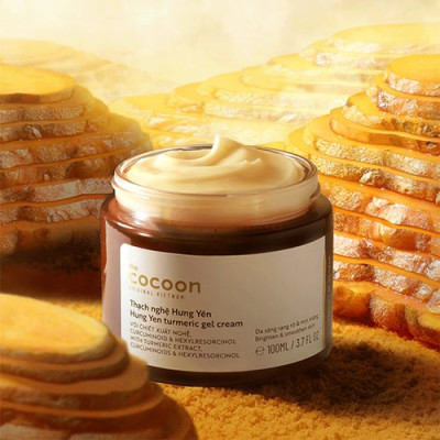 Thạch nghệ Hưng Yên Cocoon giúp làm sáng da và mờ thâm (30ml/100ml) - Hàng chính hãng
