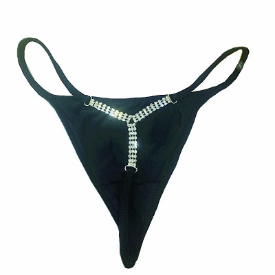 Quần lót sexy nữ dây bạc lấp lánh đẹp