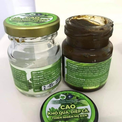 CAO DƯỠNG NHAN THIÊN NHIÊN MẸ KEN (Hũ 100gr)- Gồm Cao Bí Đao/ Cao Diếp Cá Khổ Qua/Cao Tinh Nghệ/Cao Bí Đỏ