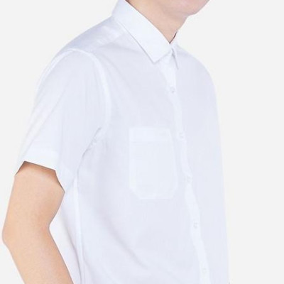 Áo sơ mi nam cộc tay nam công sở Aligro màu trắng ALG-C0101