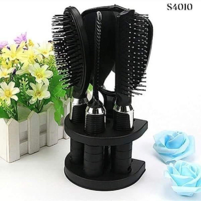 Combo 4 Món Lược Và Gương Cao Cấp Thiết Kế Sang Trọng ,Nhỏ Gọn Tiện Dụng Dễ Mang Theo