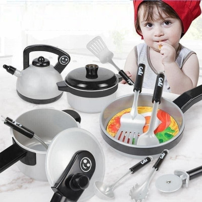 Bộ Đồ Chơi Nấu Ăn 36 Món Cỡ Đại Bằng Nhựa An toàn Cho Bé Yêu - Hàng Loại 1 - Chính Hãng MINIIN