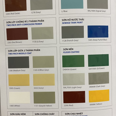 Sơn sàn bê tông epoxy KCC ET5660 Base C màu Black ( Đen ) _ 4L/Bộ