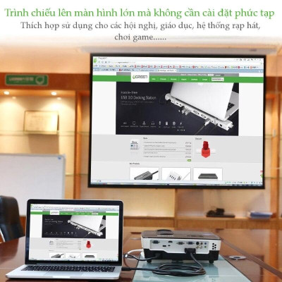 Ugreen UG50349HD133TK 3M màu Đen Cáp chuyển đổi HDMI sang DVI 24 + 1 thuần đồng - HÀNG CHÍNH HÃNG