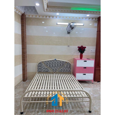 Giường sắt cao cấp ĐẠI THÀNH mẫu mới 1m8X2m