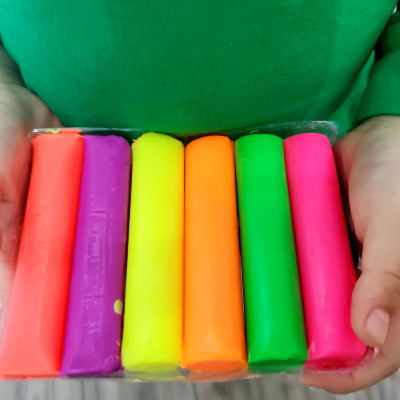 BỘT NẶN NARA KHÔNG KHÔ, AN TOÀN CHO BÉ, 6 MÀU NDD-BX-135-6N