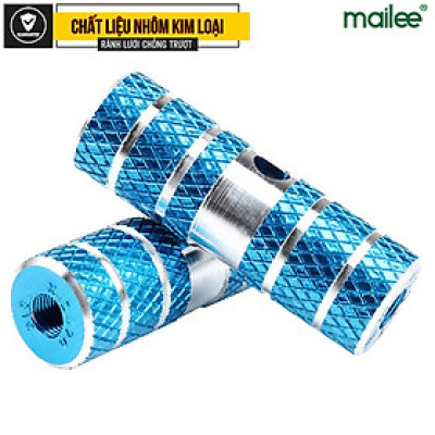 Bộ 2 Ty Gác Chân Sau Xe Đạp Chất Liệu Nhôm (đường kính lỗ 1cm) cho xe đạp MTB, xe địa hình chống trượt, chắc chắn Mai Lee