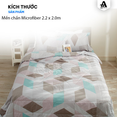 Mền Chần Mềm Mại Mirco Silk Cao Cấp Cubism Color A2Z Home