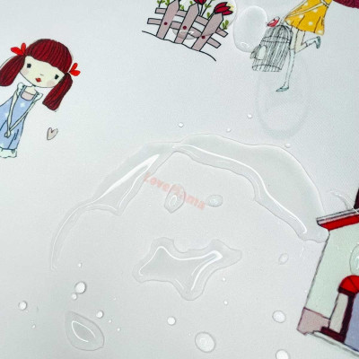 Ga chống thấm cho bé gái LoveMama mềm mại thoáng mát, không nóng chính hãng loại 1