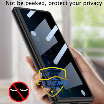 Kính Cường Lực Chống Nhìn Trộm Samsung Galaxy Z Fold5/ Z Fold6/Z Fold7 – Dán Full Màn Hình Ngoài - Hàng Nhập Khẩu