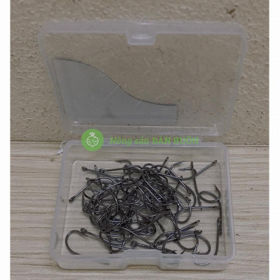 1 Hộp Móc Câu - Lưỡi Câu Cá, cỡ 10 (gồm 50 cái/ hộp)