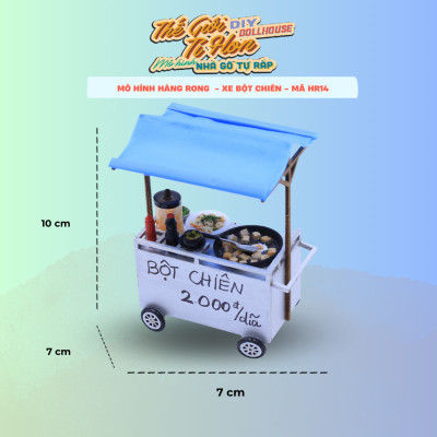 MÔ HÌNH SÀI GÒN XƯA - XE BỘT CHIÊN - HR14