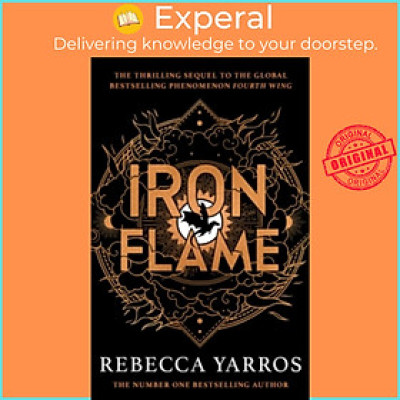 Sách - Iron Flame - The fiery sequel to the Sunday Times bestseller and TikTok by Rebecca Yarros (UK edition, paperback)
