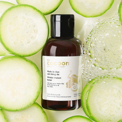 Nước Bí Đao Giảm Dầu Nhờn Trên Da