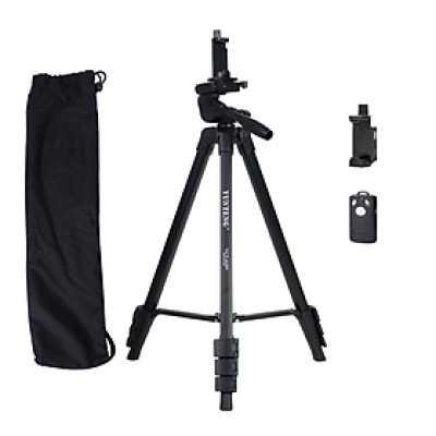 Tripod điện thoại, máy ảnh VCT-618N gậy chụp ảnh, quay video cứng cáp và chắc chắn - Hàng chính hãng