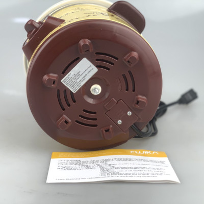 Nồi Kho Cá Thịt 2.5L,Nồi Nấu Chậm,Nồi Nấu Cháo ,Nồi Chưng Yến,Nồi Tiềm 2.5L Fujika KC25 Màu Vàng Họa Tiết-Hàng chính hãng
