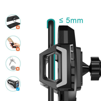 Giá đỡ Choetech T521-S điện thoại kiêm sạc không dây trên ô tô 10W (hàng chính hãng)