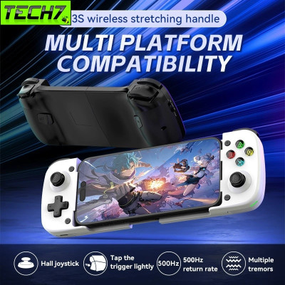 Gamepad Tay Game Không dây Bluetooth D3S đa nền tảng cho máy tính - điện thoại - máy game Console