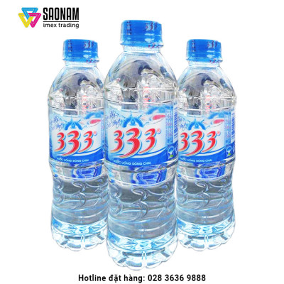Nước uống đóng chai 333 - 500ml