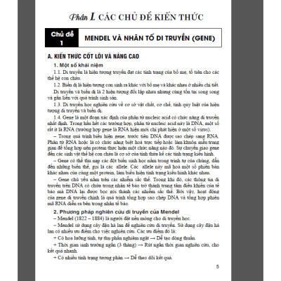 Bồi dưỡng học sinh giỏi sinh học 9 (HA)