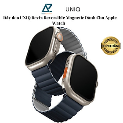 Dây Đeo Dux Uniq Dành Cho Apple Watch Ultra 2 / 1, Apple Watch Series 9-1/SE/SE 2022 Size 44/45/49mm, UNIQ Revix Reversible Magnetic_ Hàng chính hãng