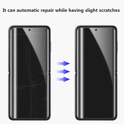 Miếng dán PPF dành cho Samsung Galaxy Z Flip 6 (Flip6) Bộ Full máy mặt trước mặt sau, đàn hồi, trong suốt, chống sốc, chống xước, mỏng cao cấp - Hàng chính hãng