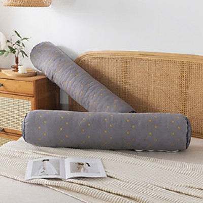 Ruột gối ôm trần trám LIDACO bông tự nhiên vải cotton 100% kích thước 35x100cm
