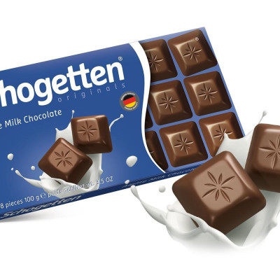 Sôcôla Thanh 13 Vị Schogetten - Sữa - 100g