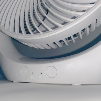 QUẠT ĐỂ BÀN CÓ SẠC TÍCH ĐIỆN ĐÈN LED EERFECT PF-QB2180 công suất 5w bảo hành 6 tháng- Hàng chính hãng