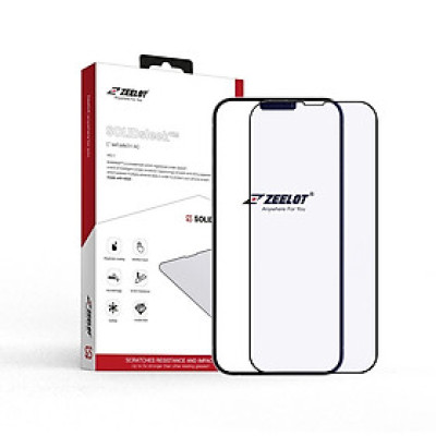 Dán Cường Lực dành cho iPhone 13/13 Pro/13 Mini/13 Pro Max ZEELOT SOLIDsleek Chống Ánh Sáng Xanh - Hàng Nhập khẩu