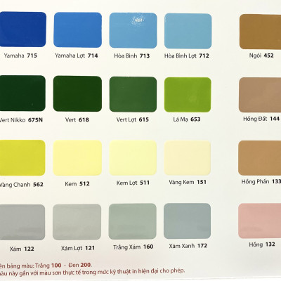 Sơn dầu Bạch Tuyết màu xanh lá mạ 653 3kg