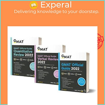 Sách - GMAT Official Guide 2022 Bundle: Books + by Gmac (Graduate Management Admission Council) (US edition, paperback)