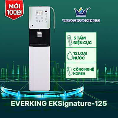 Máy Lọc Nước Điện Giải iON Kiềm EVERKING EKSignature-125 - Hàng Chính Hãng