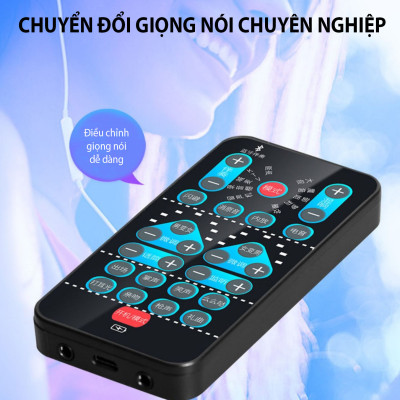 Hàng Chính Hãng - Máy Đổi Giọng Nói Mini M10-JA 8 Chế Độ Âm Thanh - Nhỏ Gọn, Dễ Sử Dụng, Tương Thích Nhiều Thiết Bị Điện Thoại Máy Tính Bảng PC Máy Chơi Game PS XBox, 3.5mm, Pin 500mAh - ROGTZ